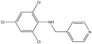 2,4,6-trichloro-N-(pyridin-4-ylmethyl)aniline