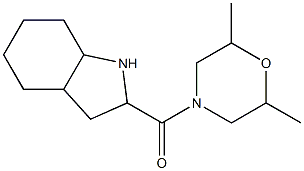 2-[(2,6-dimethylmorpholin-4-yl)carbonyl]octahydro-1H-indole