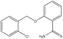 2-[(2-chlorophenyl)methoxy]benzene-1-carbothioamide