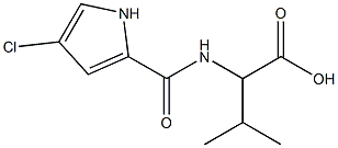 2-[(4-chloro-1H-pyrrol-2-yl)formamido]-3-methylbutanoic acid|