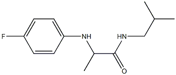 2-[(4-fluorophenyl)amino]-N-(2-methylpropyl)propanamide