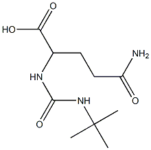 2-[(tert-butylcarbamoyl)amino]-4-carbamoylbutanoic acid