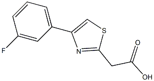 2-[4-(3-fluorophenyl)-1,3-thiazol-2-yl]acetic acid