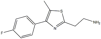 2-[4-(4-fluorophenyl)-5-methyl-1,3-thiazol-2-yl]ethanamine