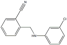 2-{[(3-chlorophenyl)amino]methyl}benzonitrile