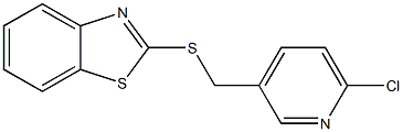 2-{[(6-chloropyridin-3-yl)methyl]sulfanyl}-1,3-benzothiazole