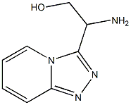 2-amino-2-[1,2,4]triazolo[4,3-a]pyridin-3-ylethanol Structure
