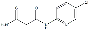 2-carbamothioyl-N-(5-chloropyridin-2-yl)acetamide