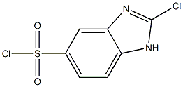 2-chloro-1H-benzimidazole-5-sulfonyl chloride