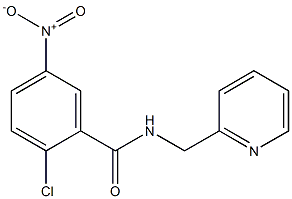 2-chloro-5-nitro-N-(pyridin-2-ylmethyl)benzamide