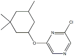 2-chloro-6-[(3,3,5-trimethylcyclohexyl)oxy]pyrazine