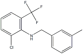 2-chloro-N-[(3-methylphenyl)methyl]-6-(trifluoromethyl)aniline