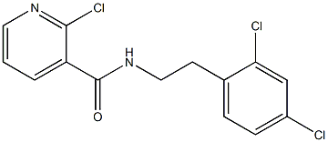 2-chloro-N-[2-(2,4-dichlorophenyl)ethyl]pyridine-3-carboxamide