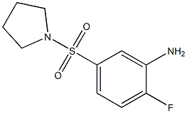 2-fluoro-5-(pyrrolidine-1-sulfonyl)aniline