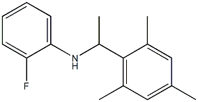 2-fluoro-N-[1-(2,4,6-trimethylphenyl)ethyl]aniline