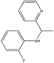 2-fluoro-N-[1-(pyridin-2-yl)ethyl]aniline