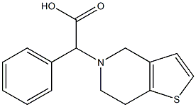 2-phenyl-2-{4H,5H,6H,7H-thieno[3,2-c]pyridin-5-yl}acetic acid