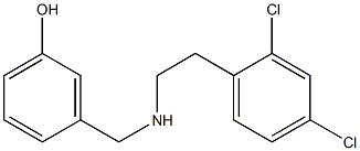 3-({[2-(2,4-dichlorophenyl)ethyl]amino}methyl)phenol