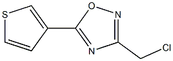 3-(chloromethyl)-5-(thiophen-3-yl)-1,2,4-oxadiazole