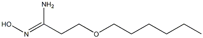 3-(hexyloxy)-N'-hydroxypropanimidamide