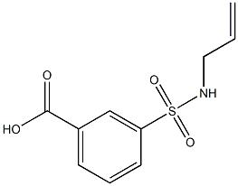 3-(prop-2-en-1-ylsulfamoyl)benzoic acid
