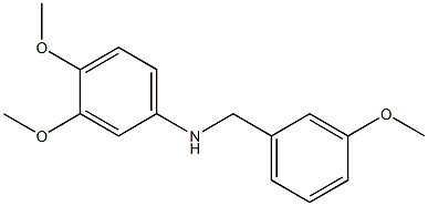 3,4-dimethoxy-N-[(3-methoxyphenyl)methyl]aniline