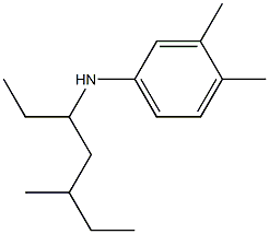 3,4-dimethyl-N-(5-methylheptan-3-yl)aniline