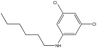 3,5-dichloro-N-hexylaniline