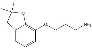 3-[(2,2-dimethyl-2,3-dihydro-1-benzofuran-7-yl)oxy]propan-1-amine