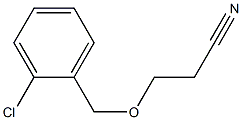 3-[(2-chlorobenzyl)oxy]propanenitrile