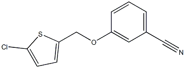 3-[(5-chlorothiophen-2-yl)methoxy]benzonitrile