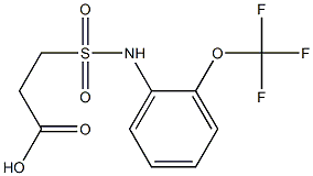 3-{[2-(trifluoromethoxy)phenyl]sulfamoyl}propanoic acid