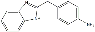 4-(1H-1,3-benzodiazol-2-ylmethyl)aniline Structure