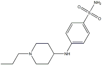 4-[(1-propylpiperidin-4-yl)amino]benzene-1-sulfonamide