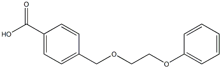 4-[(2-phenoxyethoxy)methyl]benzoic acid