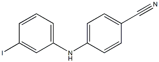 4-[(3-iodophenyl)amino]benzonitrile
