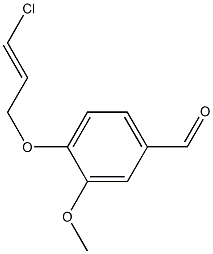 4-{[(2E)-3-chloroprop-2-enyl]oxy}-3-methoxybenzaldehyde|