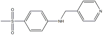 4-methanesulfonyl-N-(pyridin-4-ylmethyl)aniline