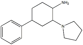 4-phenyl-2-pyrrolidin-1-ylcyclohexanamine