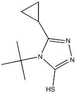 4-tert-butyl-5-cyclopropyl-4H-1,2,4-triazole-3-thiol