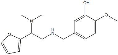 5-({[2-(dimethylamino)-2-(furan-2-yl)ethyl]amino}methyl)-2-methoxyphenol