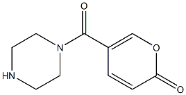 5-(piperazin-1-ylcarbonyl)-2H-pyran-2-one