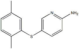 5-[(2,5-dimethylphenyl)sulfanyl]pyridin-2-amine