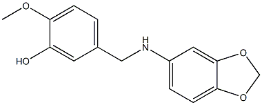 5-[(2H-1,3-benzodioxol-5-ylamino)methyl]-2-methoxyphenol