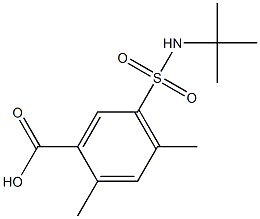 5-[(tert-butylamino)sulfonyl]-2,4-dimethylbenzoic acid
