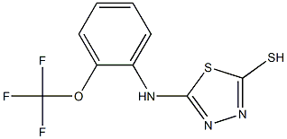 5-{[2-(trifluoromethoxy)phenyl]amino}-1,3,4-thiadiazole-2-thiol