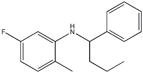 5-fluoro-2-methyl-N-(1-phenylbutyl)aniline