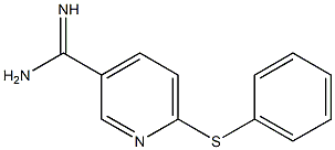 6-(phenylsulfanyl)pyridine-3-carboximidamide