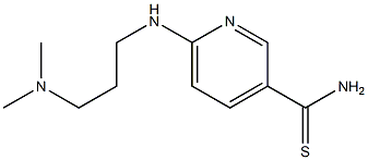 6-{[3-(dimethylamino)propyl]amino}pyridine-3-carbothioamide