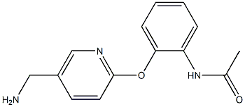 N-(2-{[5-(aminomethyl)pyridin-2-yl]oxy}phenyl)acetamide